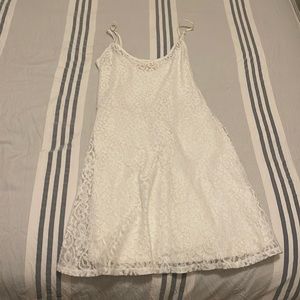 White lace Hollister dress